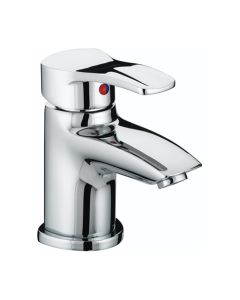 Capri basin mixer tap with no waste Chrome Plated | Bristan 