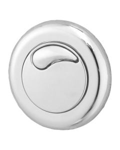 Twyford Small Dual Flush Air Operated Push Button (Chrome Plated)