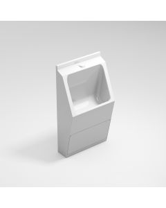 Cheltenham Floor Standing 1 Stall Urinal 600mm For Concealed Pipework