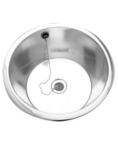 KWC DVS Round Inset Stainless Steel Sink Bowl 305/380/432mm Wide