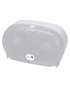 Evolution Micro Twin Toilet Roll Dispenser | Commercial Washrooms