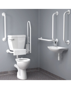 Inta Standard Doc M Pack with 6L Low Level Disabled Toilet