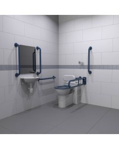 Fitzroy Of London Back To Wall Doc M Toilet Pack with Concealed Fixings