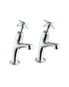 KWC DVS Pair of 13mm Crosshead Pillar Taps