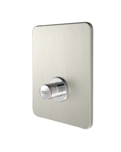 KWC DVS F3S Non Concussive Shower Valve With Stainless Steel Cover Plate