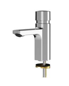 KWC DVS F5S Self-Closing Pillar Tap