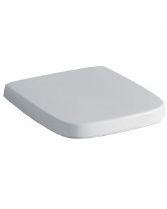 Soft Close Twyford Galerie Plan White Toilet Seat & Cover with Top Fix Hinges for Wall Hung Toilet