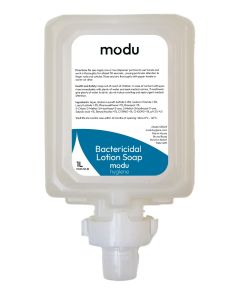 MODU 6 x 1L Bacterial Lotion Soap Cartridges for Soap Dispensers | Commercial Washrooms