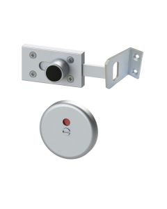 Radiused Toilet Cubicle Door Lock 