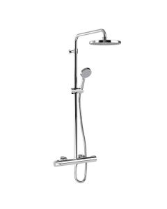 Inta Puro Safe Touch Bar Shower with Telescopic Riser Kit and Fixed Head | Commercial Washrooms