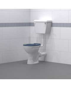 Fitzroy Of London Low level Disabled Toilet with Ring Only Toilet Seat