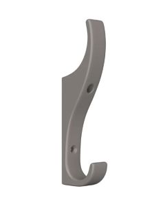 Unbreakable Grey Plastic Coat Hook - 120mm