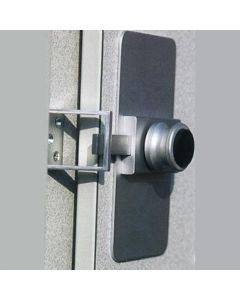 Replacement Toilet Cubicle Lock and Cover Plate - Horizontal or Vertical 