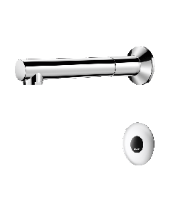 Delabie Tempomatic Tap with BIOCLIP Removable Spout | Commercial Washrooms