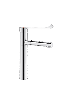 Delabie Mechanical Basin Mixer Tap with Removable Swivelling Stainless Steel Spout | Commercial Washrooms