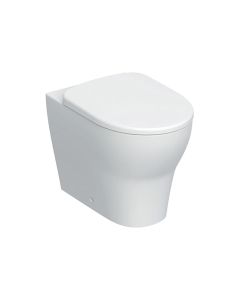 Geberit Selnova Rimless Floor Standing Toilet With Soft Close Seat 