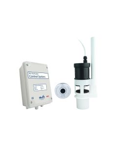 KWC DVS Battery Flushvalve Kit with 2 Inch Base and Standard Sensor