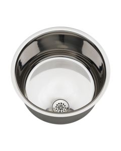 KWC DVS Round 300mm Diameter Under-Mounted or Inset Wash Basin