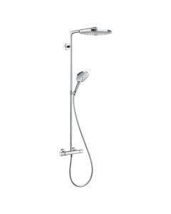 Hans Grohe Raindance Select S 240 1 Jet Showerpipe Ecosmart Chrome