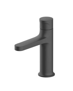 RAK Positano Matt Black Basin Mixer Tap Without Waste | Commercial Washrooms