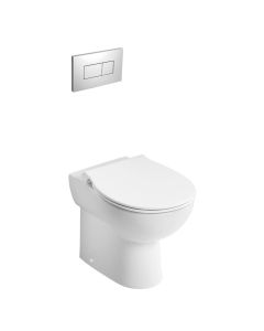 Armitage Shanks Contour 21+ Back to Wall Rimless Toilet (S0439) | Commercial Washrooms