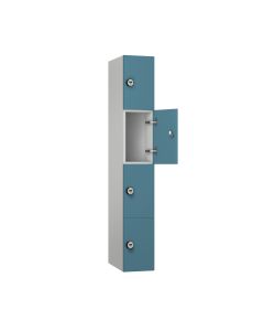 Four Door Dry Area Locker with MFC Laminate Door | Commercial Washrooms