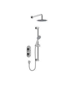 Saffron Concealed Dual Control Shower Pack | Bristan 