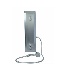 DVS Standard Shower Tower Panel with High Security Showerhead and TMV2