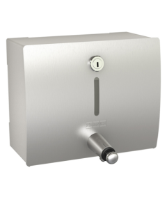 KWC DVS Stratos Wall Mounted Soap Dispenser Stainless Steel 1Litre