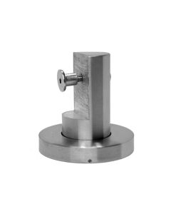 Low Stainless Steel Toilet Cubicle Support Leg (20mm) 