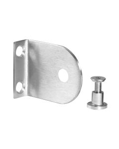 L-Angle Bracket - Satin Stainless Steel (Single) 