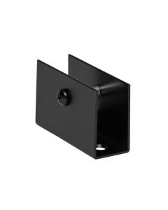 Square U-bracket (18-21mm) - Black 