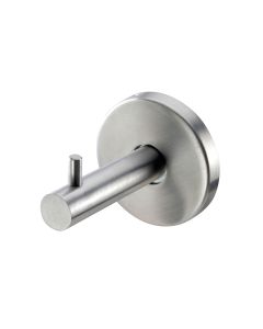 Satin Stainless Steel Cylindrical Coat Hook 