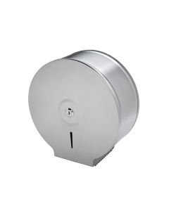 Mini Jumbo Toilet Roll Dispenser - Stainless Steel | Commercial Washrooms