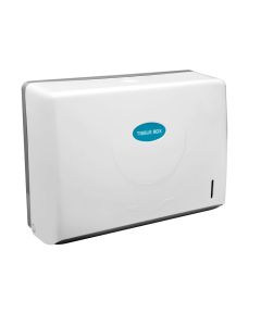 White Plastic Paper Towel Dispenser | Commercial Washrooms