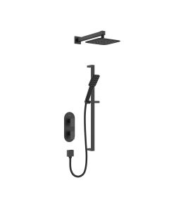 Tangram Black Concealed Dual Control Shower Pack | Bristan