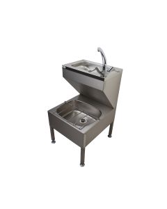 Pland Stainless Steel Tulagi Janitorial Unit | Commercial Washrooms