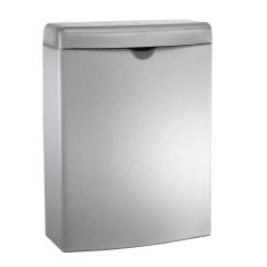 ASI ROVAL Stainless Steel Sanitary Waste Bin, 3.8L