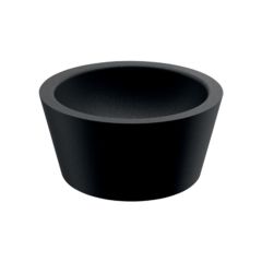 Delabie ALGUI Matte Black Countertop Washbasin