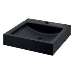 Delabie UNITO Black Wall-Mounted Washbasin