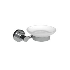 NymaSTYLE Soap Dish Holder Including Dish, Chrome Polished