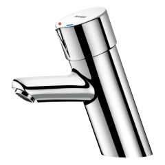 Delabie TempoMix Self Closing Mixer Basin Tap with Temperature Adjustment