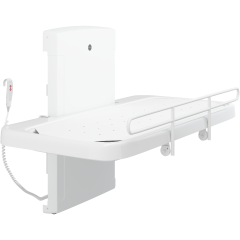 Pressalit 2000 Showering and Changing Table with Electric height Adjustment - Canvas or Mesh Cover