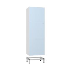 Aluminium Locker Stand for Two Units