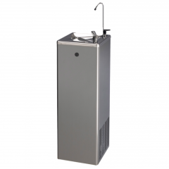 KWC DVS Stainless Steel Chilled Drinking Fountain with Bottle Filler