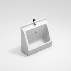 Ascot Wall Mounted GRP Urinal For Exposed Pipework - 1, 2, 3 or 4 Users