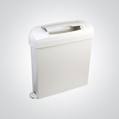 Dolphin White Plastic Sanitary Bin