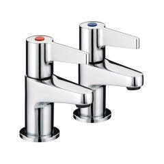 Bristan Pair of Design Utility Lever Taps