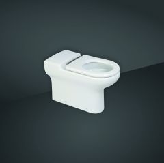 RAK-Compact Special Needs Rimless Back to Wall Toilet - 70cm or 75cm Projection