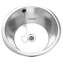 KWC DVS Round Inset Stainless Steel Sink Bowl 305/380/432mm Wide